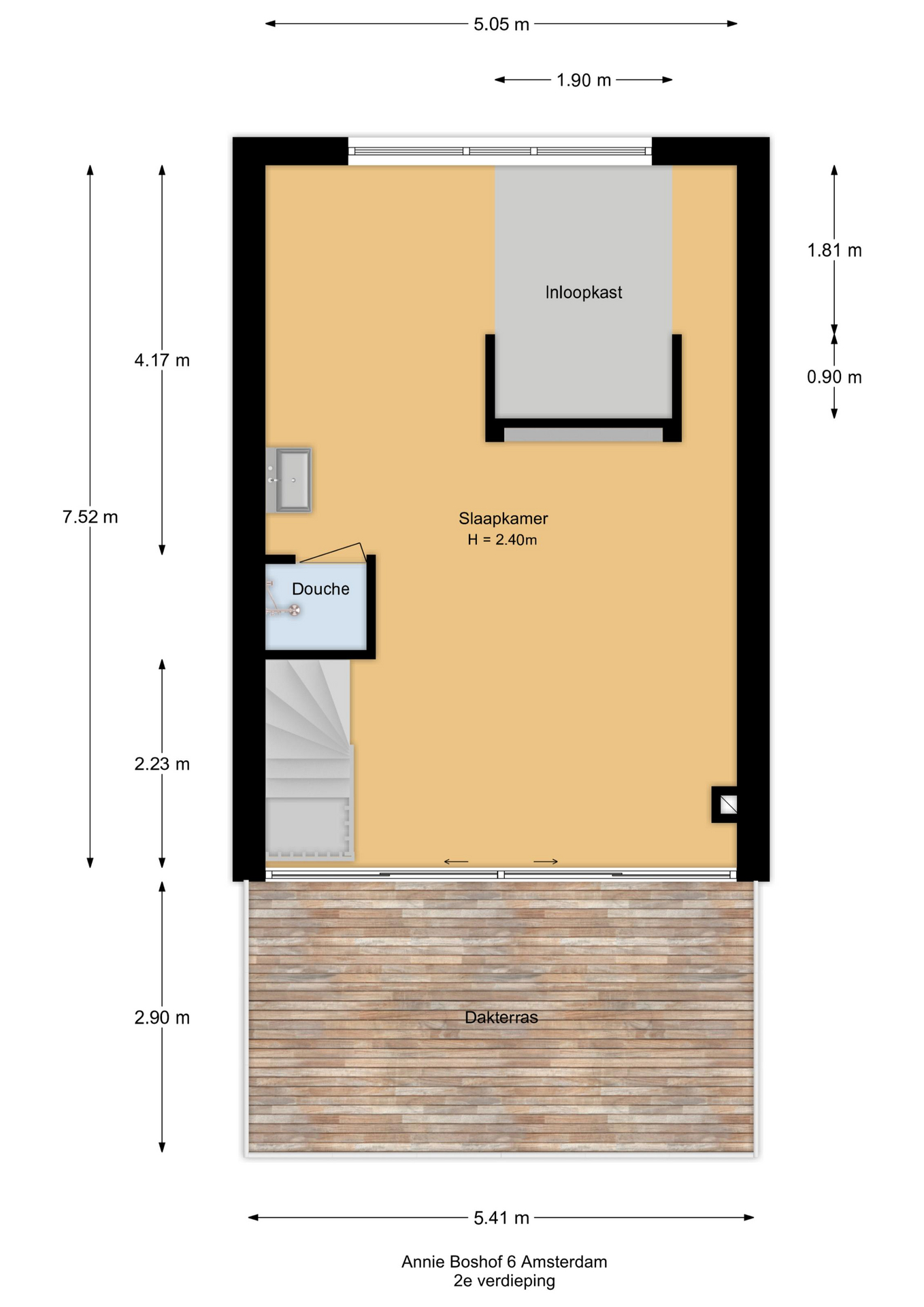 Annie Boshof 6 , 1087 LP Amsterdam map